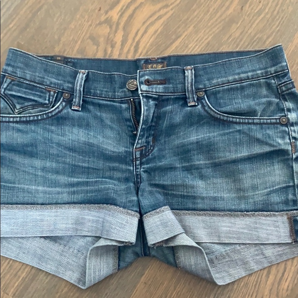 Citizens of Humanity size 25 denim shorts